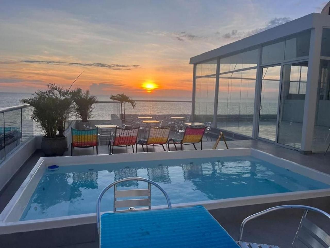 Hs-c Habitación Cuádruple Con Aire Acondicionado Y Piscina Apartamento Cartagena